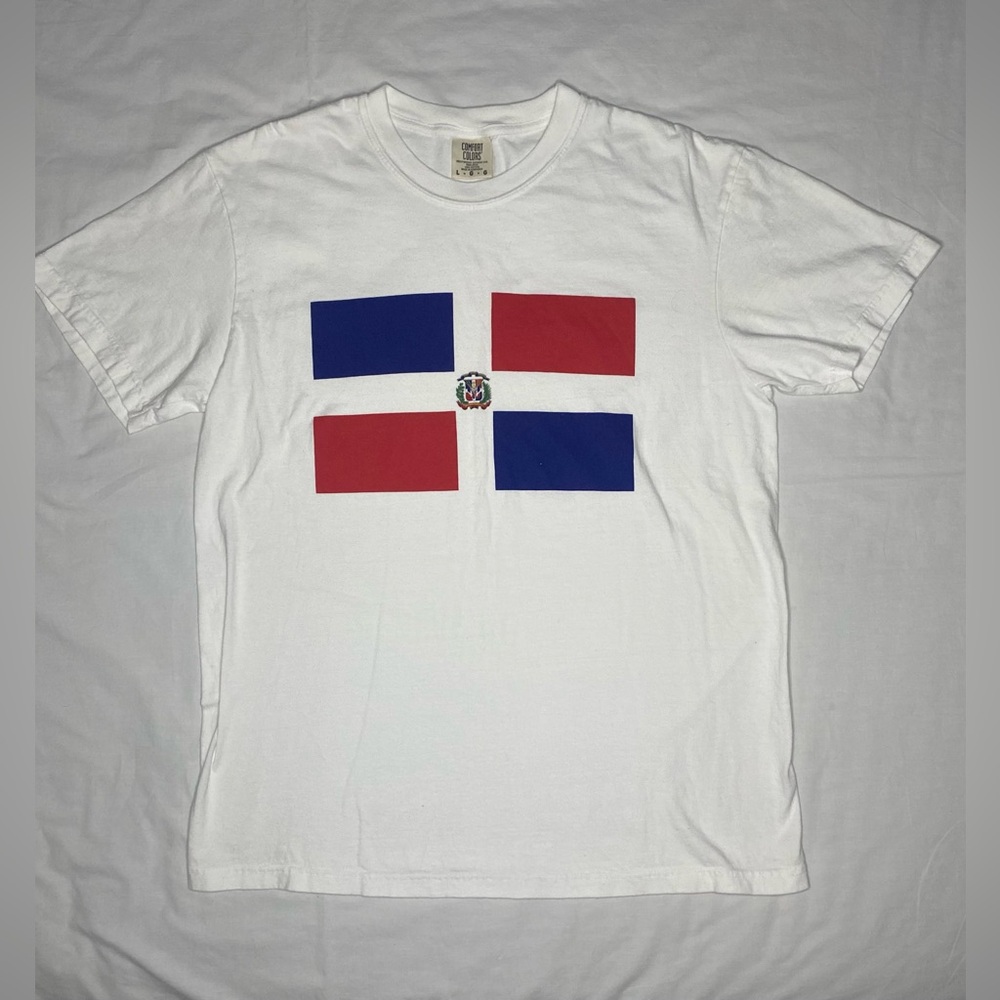 Dominican Republic Pride Country Flag Patriotic T-shirt República Dominicana Tee